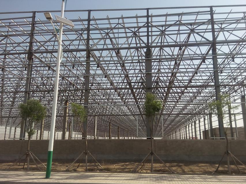 上饶汽车工业厂房网架