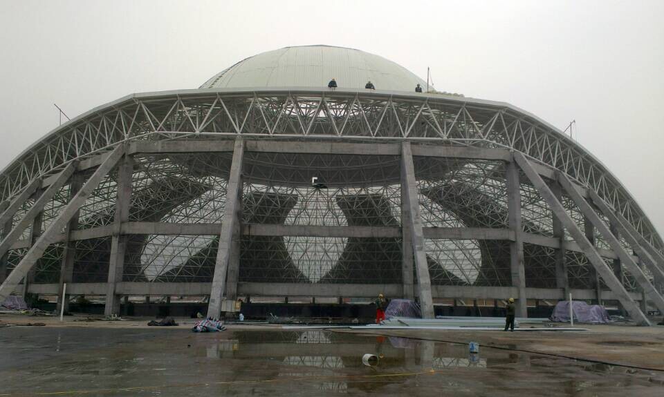 上饶温泉馆网架工程